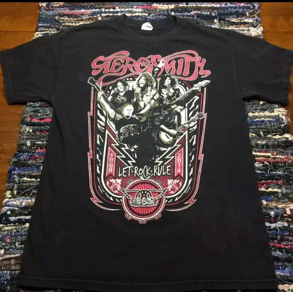 Aerosmith tour band tee