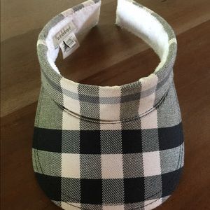 Authentic Burberry Sun Visor Lined in Terry