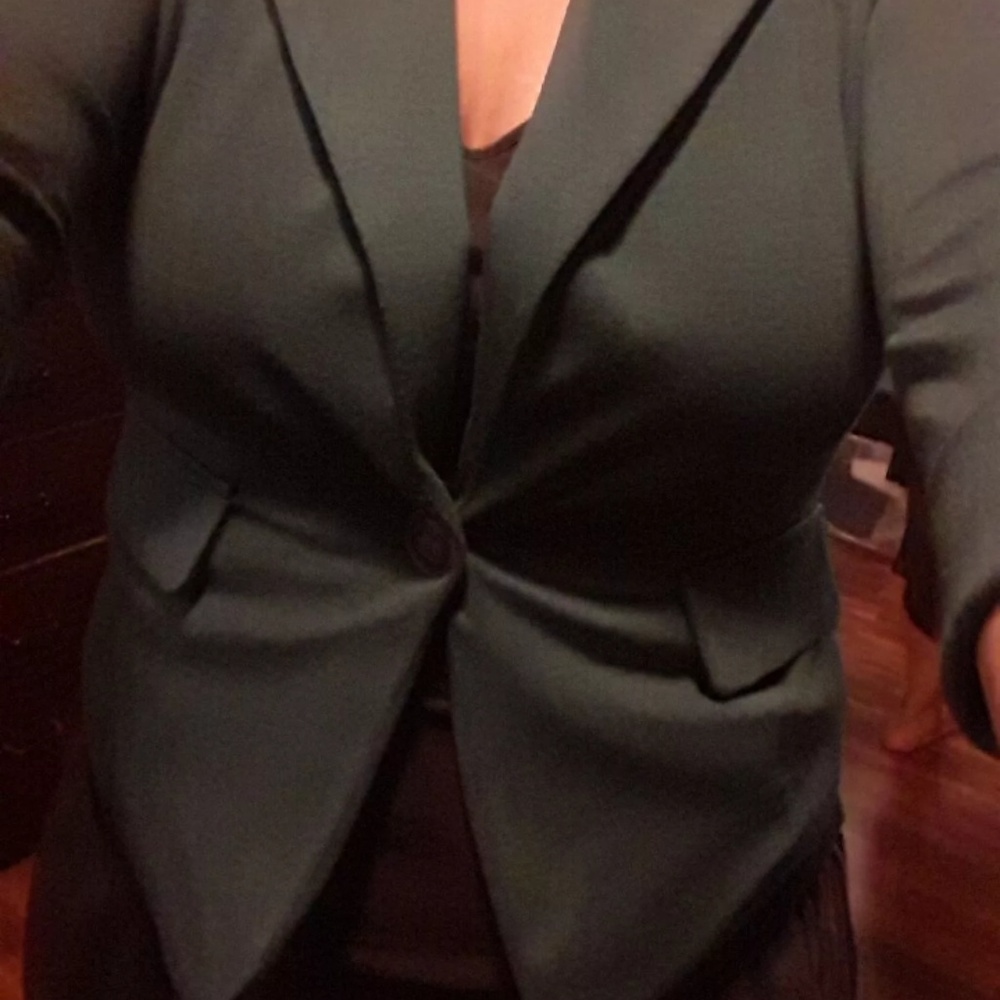 Olive green Suit jacket