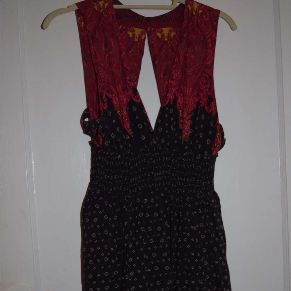 Free People tight to flow dress