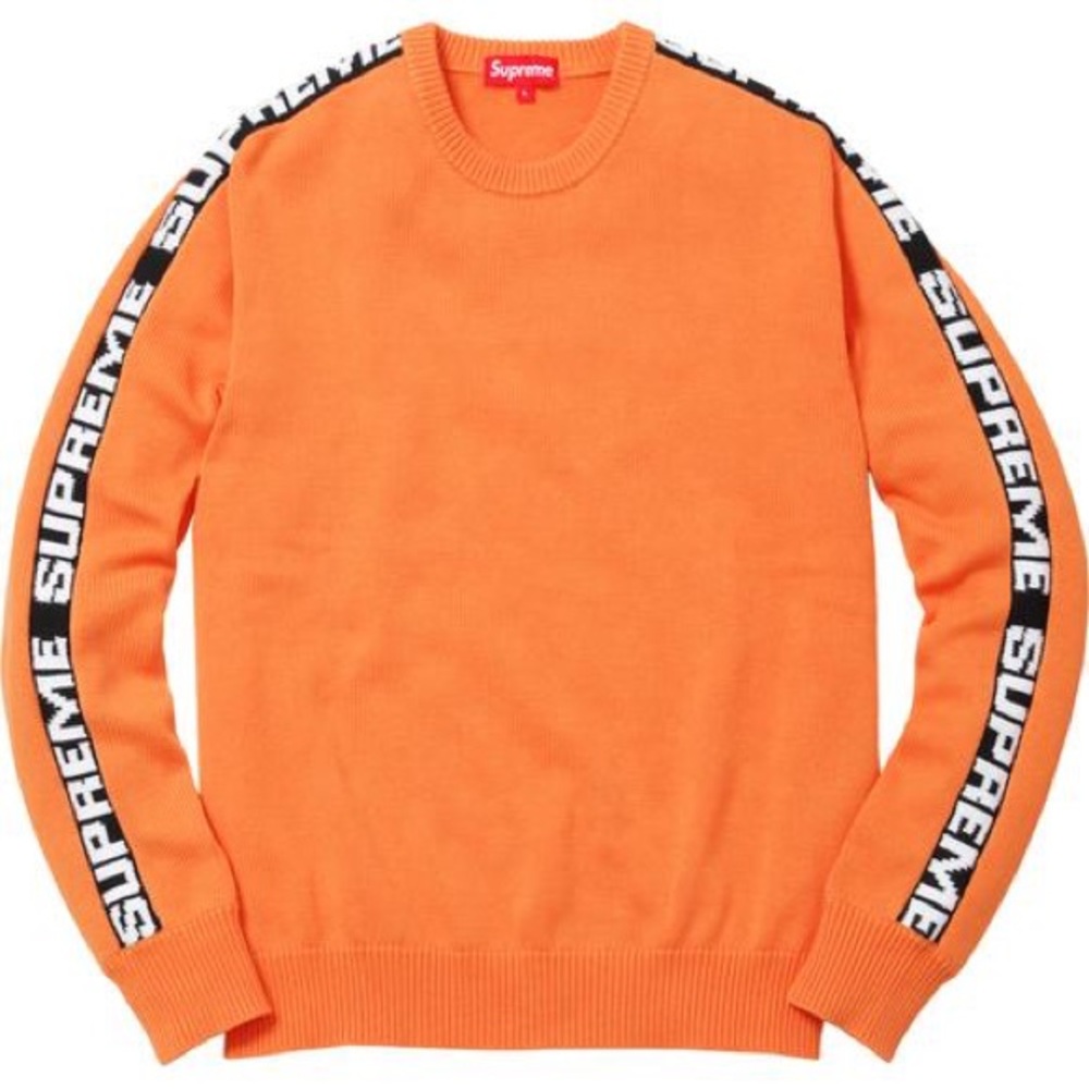 Supreme Stripe Sleeve Sweater