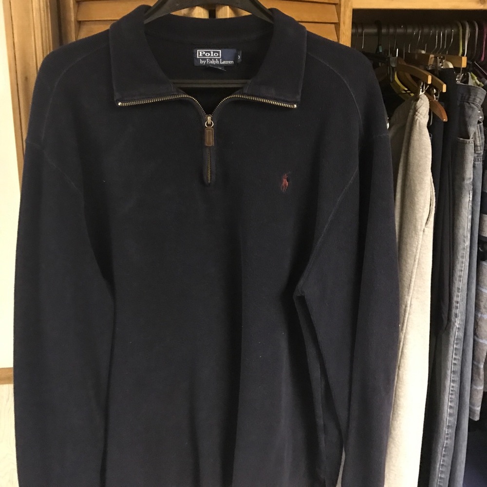 Ralph Lauren zip up sweater