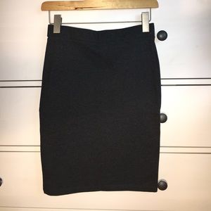 NWT Forever 21 Charcoal Grey Pencil Skirt NWT Forever 21 Charcoal Grey Pencil Skirt
