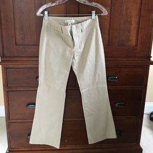 Banana Republic Martin fit trouser. Size 0P khaki