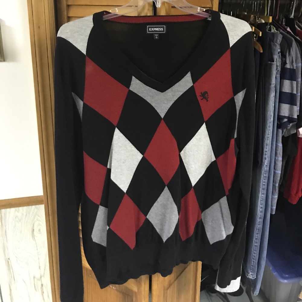 Men's express XL v neck sweater