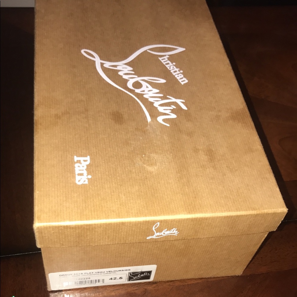 Christian Louboutin/ Jayne/Gold Cristal
