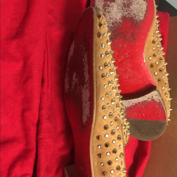 Christian Louboutin/ Jayne/Gold Cristal main image 8