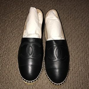 New Chanel Black Espadrilles size 41 New Chanel Black Espadrilles size 41