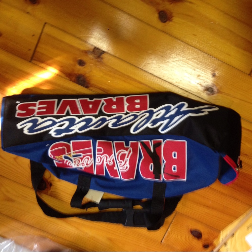 NWT Atlanta Braves Batting bag !