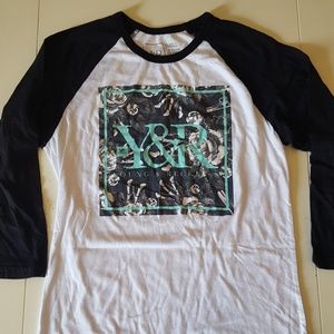 Juniors 3/4 sleeve t-shirt