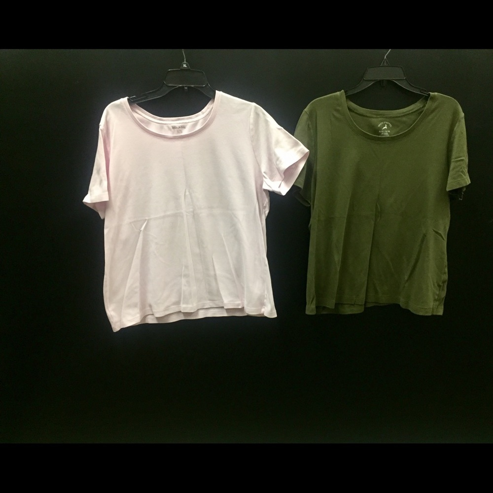 2 White Stag XL/XG (16-18) 100% Cotton T-Shirts.
