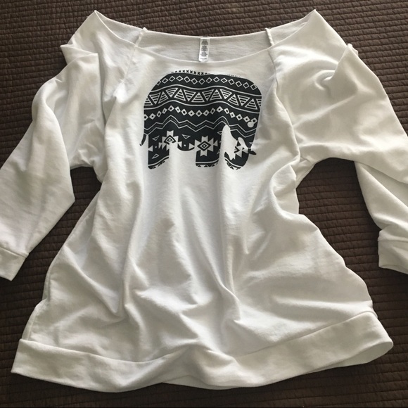 Cutest Off The Shoulder Sweater - Picture 2 of 4