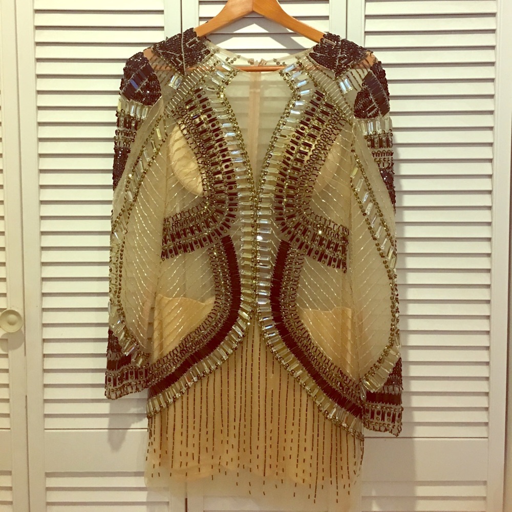 Va Va Voom Gold Dress ✨