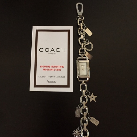 Coach Accessories Coach Charm Bracelet Watch Poshmark