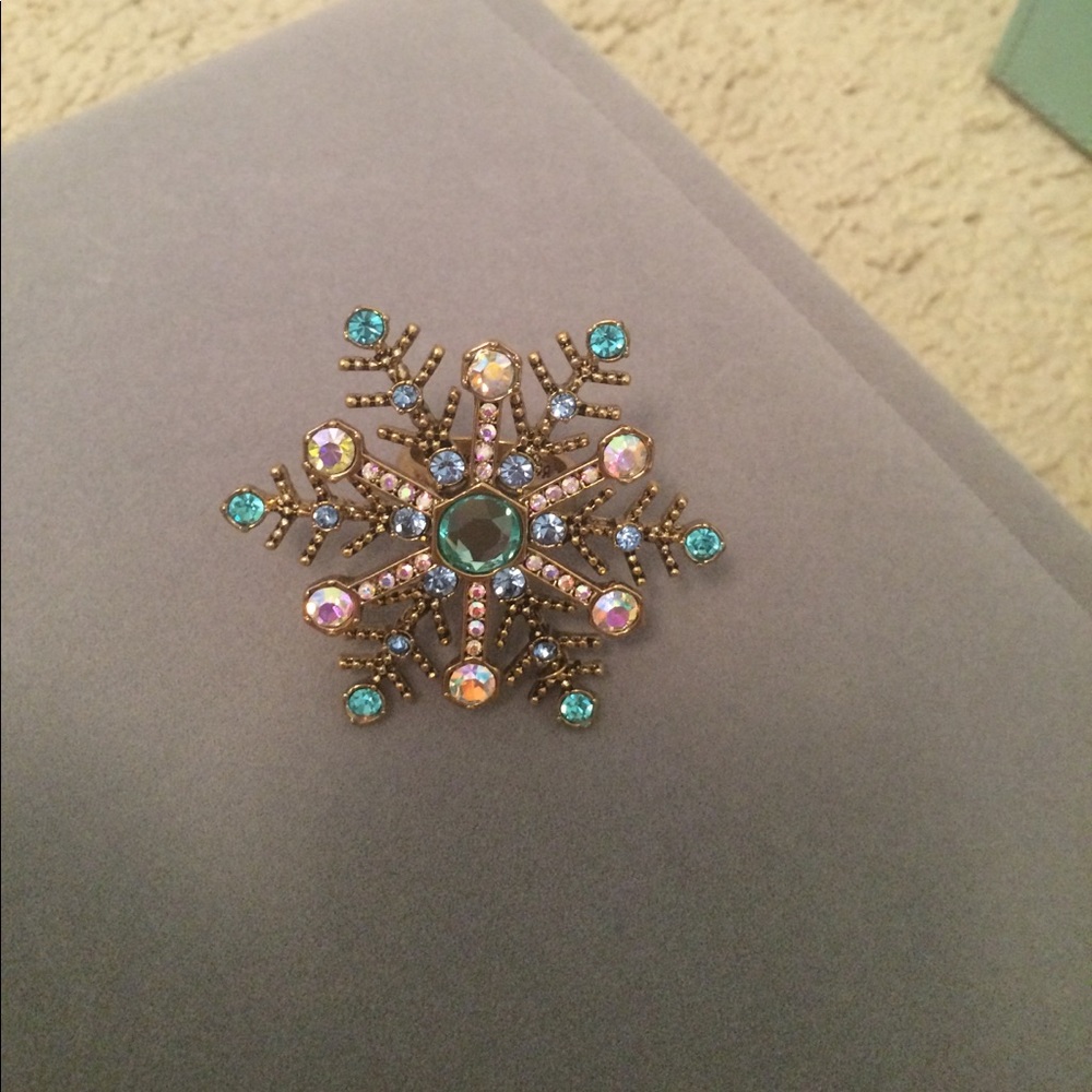 Betsy Johnson Snowflake Ring