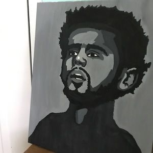 J COLE PAINTING