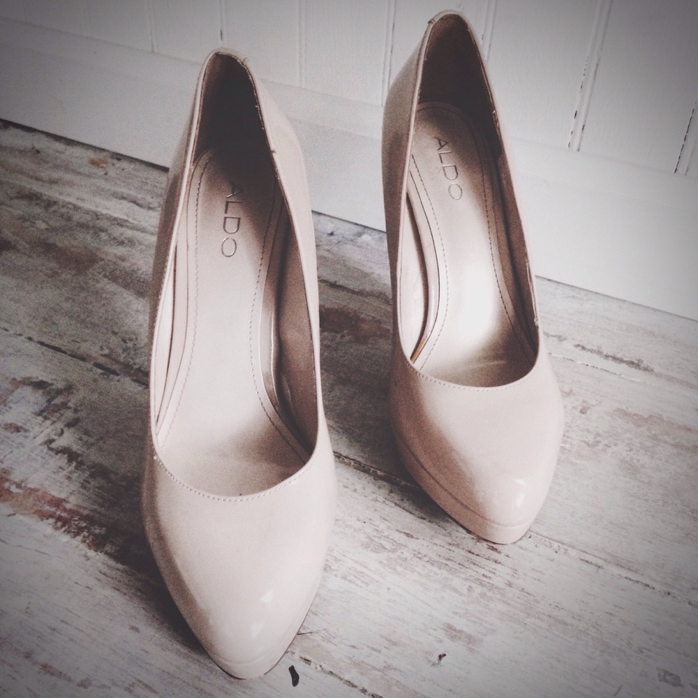 Tan Aldo Heels