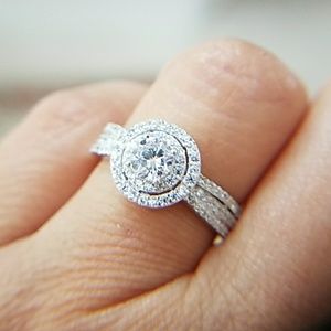 14k Gold plated Engagement Ring