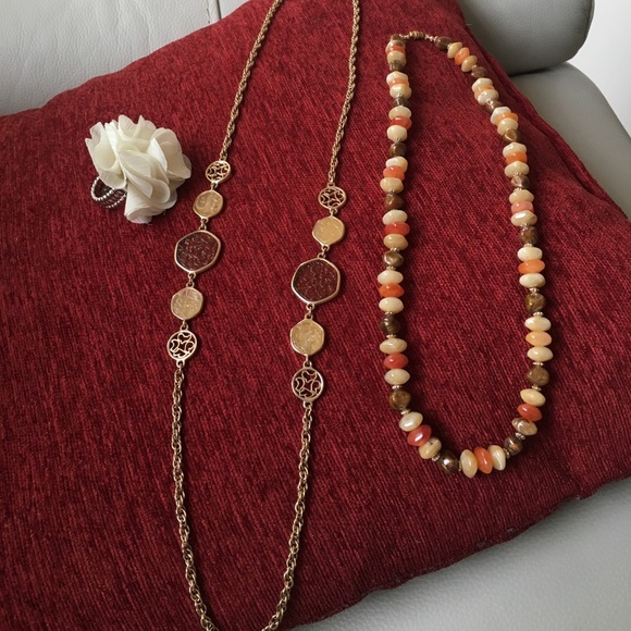 Jewelry - 1 Ring and 2 Necklaces