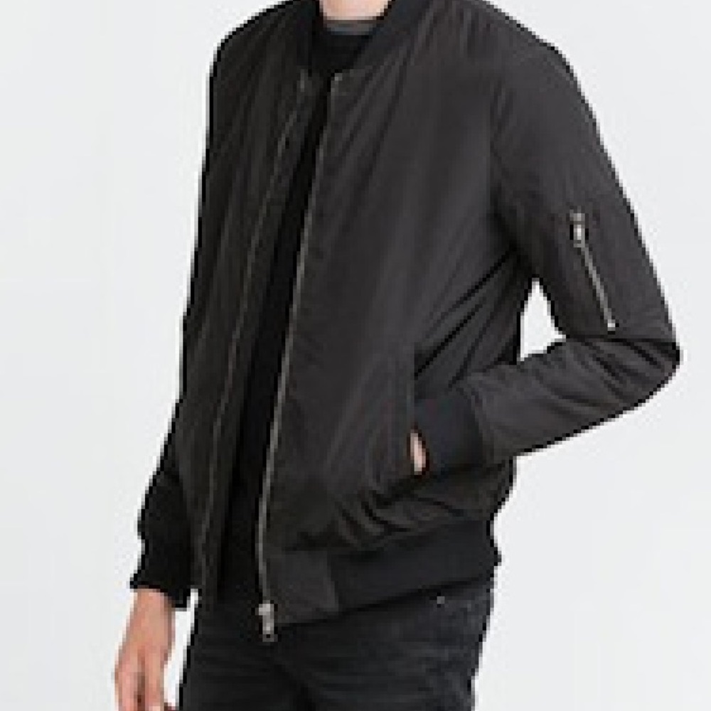 Zara men's silly bomber jacket