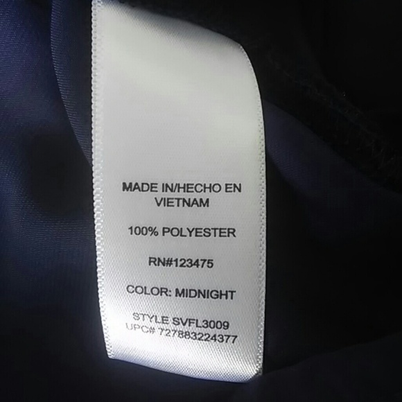 ๐HP๐Sofia Vergara Midnight Ruffle Halter Top - Picture 6 of 8