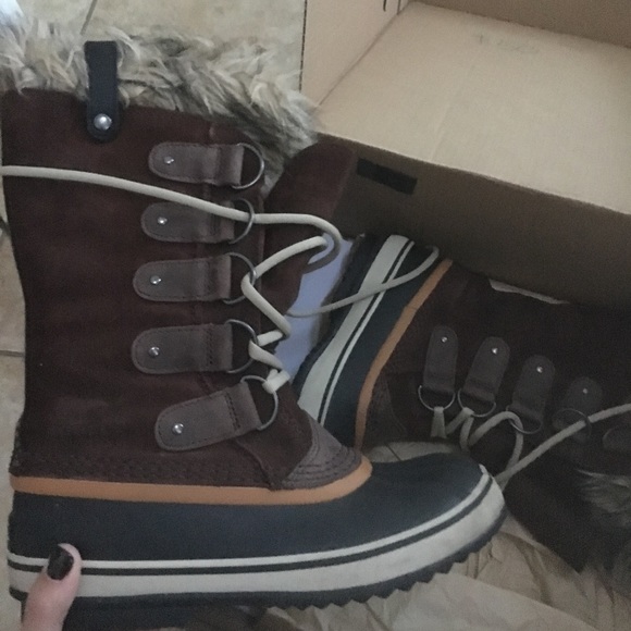 Brown Sorel Boots