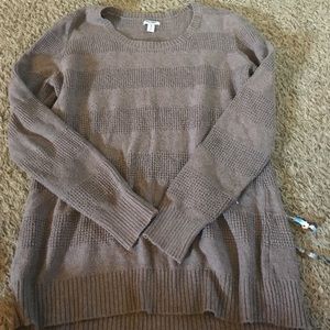 Brown old navy sweater