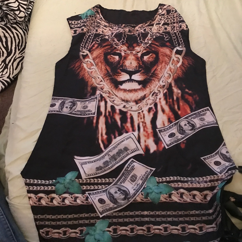 Lion money shirt brand new without tags