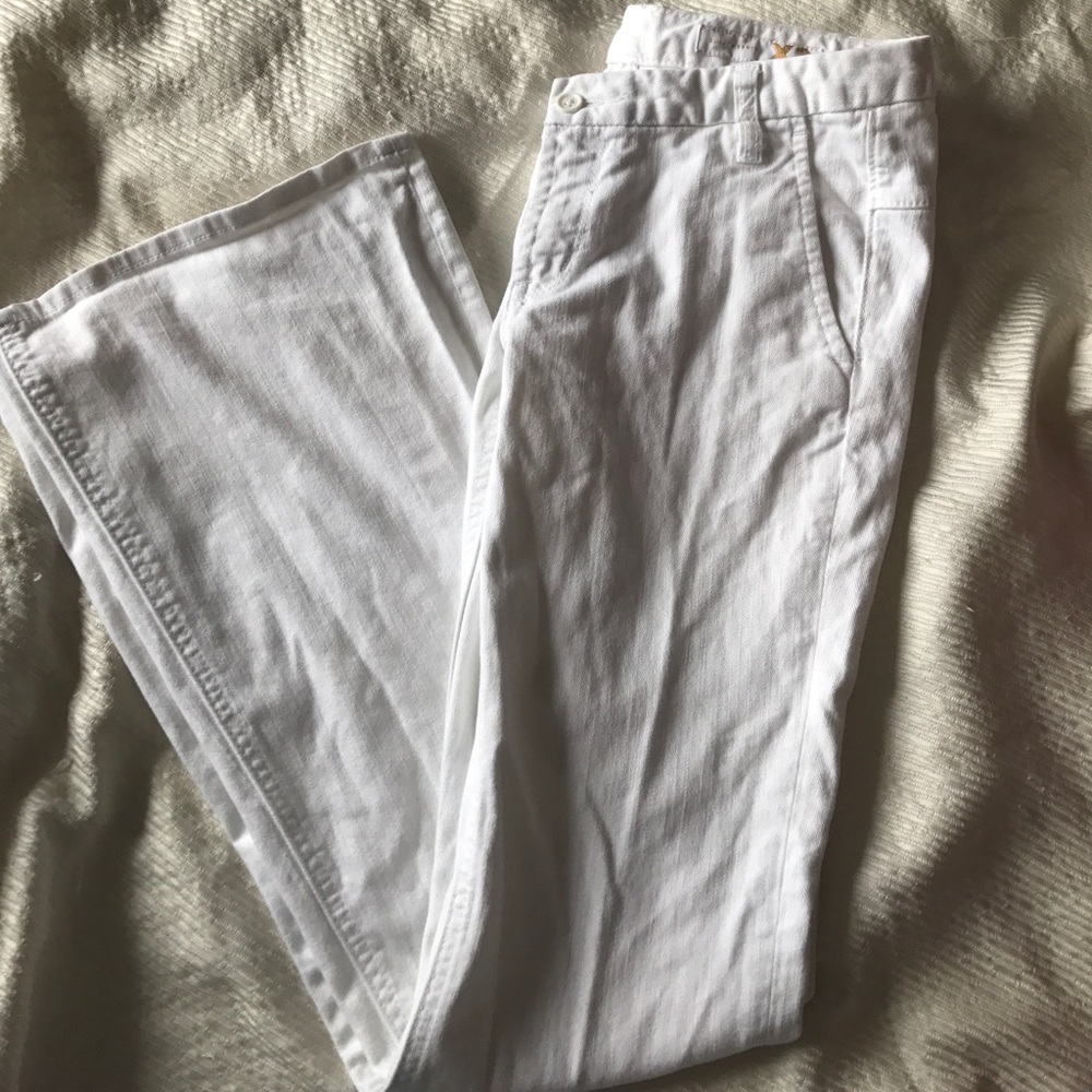 Express White Jeans Size 4 Fit & Flare