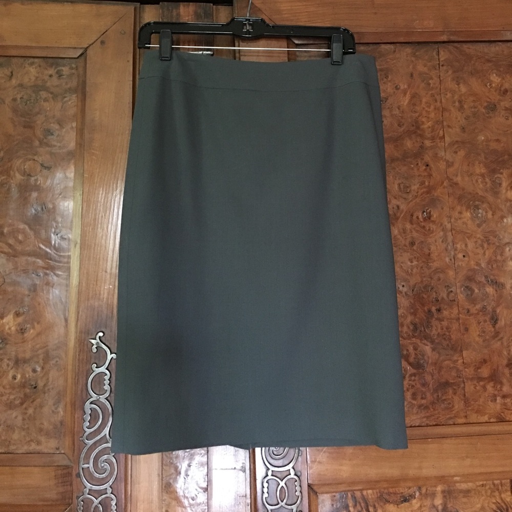Armani Collezioni Gray Wool Skirt FINAL Sale Drop