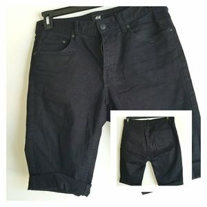 Mens jean shorts