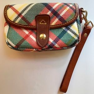 Dooney and Burke Wristlet plaid Dooney and Burke Wristlet plaid