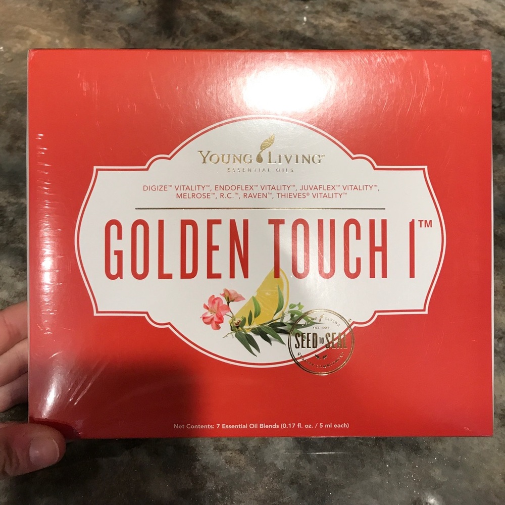 Brand new Young living Golden touch kit