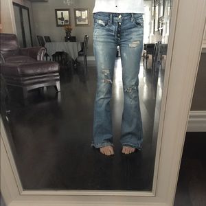 American eagle boho artists jeans