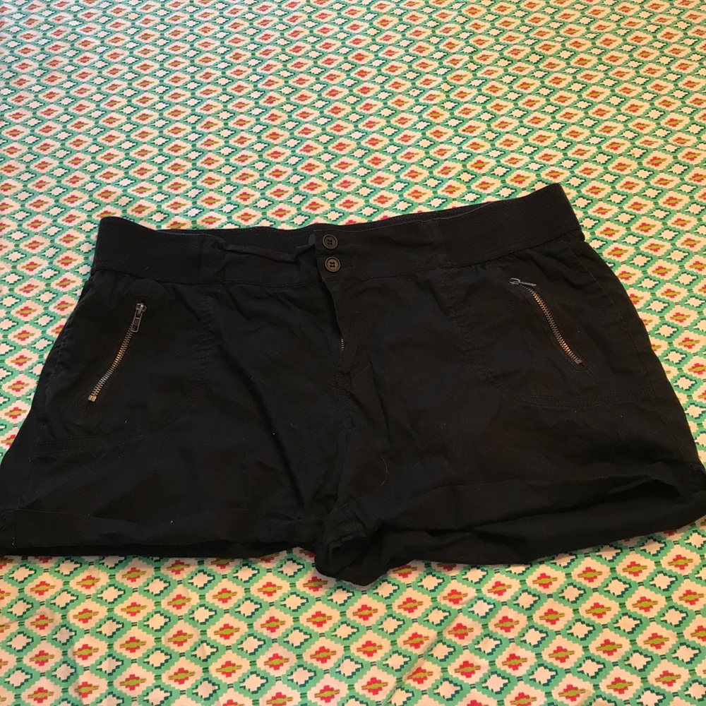Black shorts