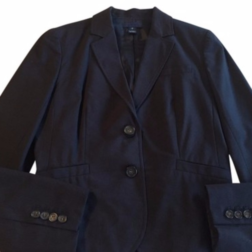 J. Crew Navy Pin Stripe Suit