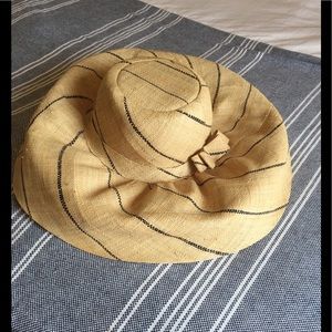 Anthropologie Onigo Raffia Aurora Sun Hat