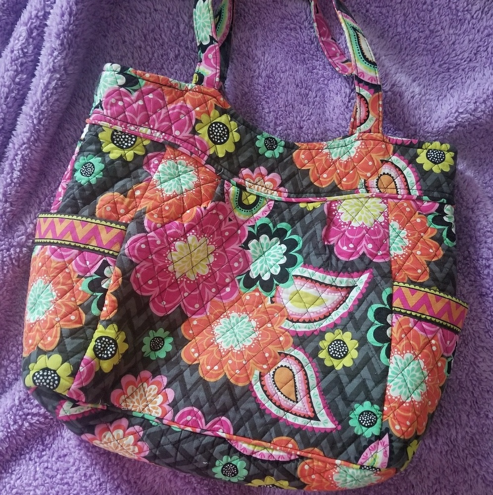 Vera Bradley Pleated Tote