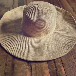 J. Crew Straw Floppy Sun Hat