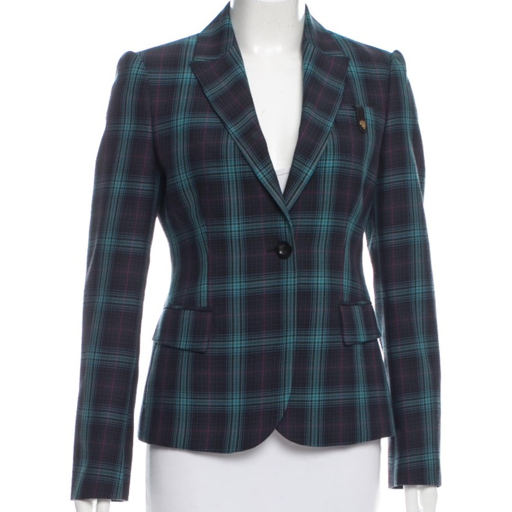Gucci Plaid blazer