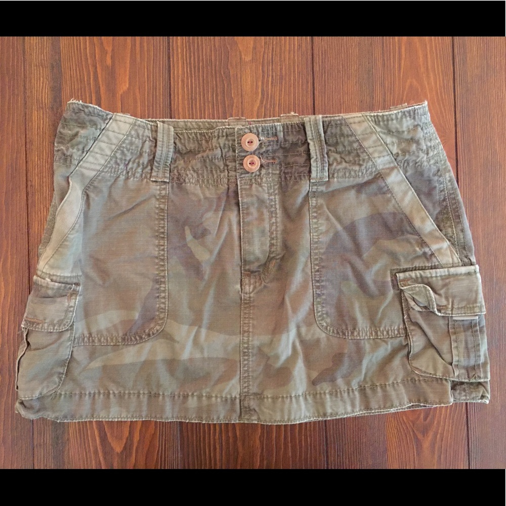 Mini Camo Skirt