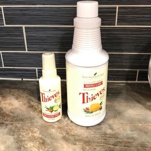 Thieves cleaner and fruit and veggie spray