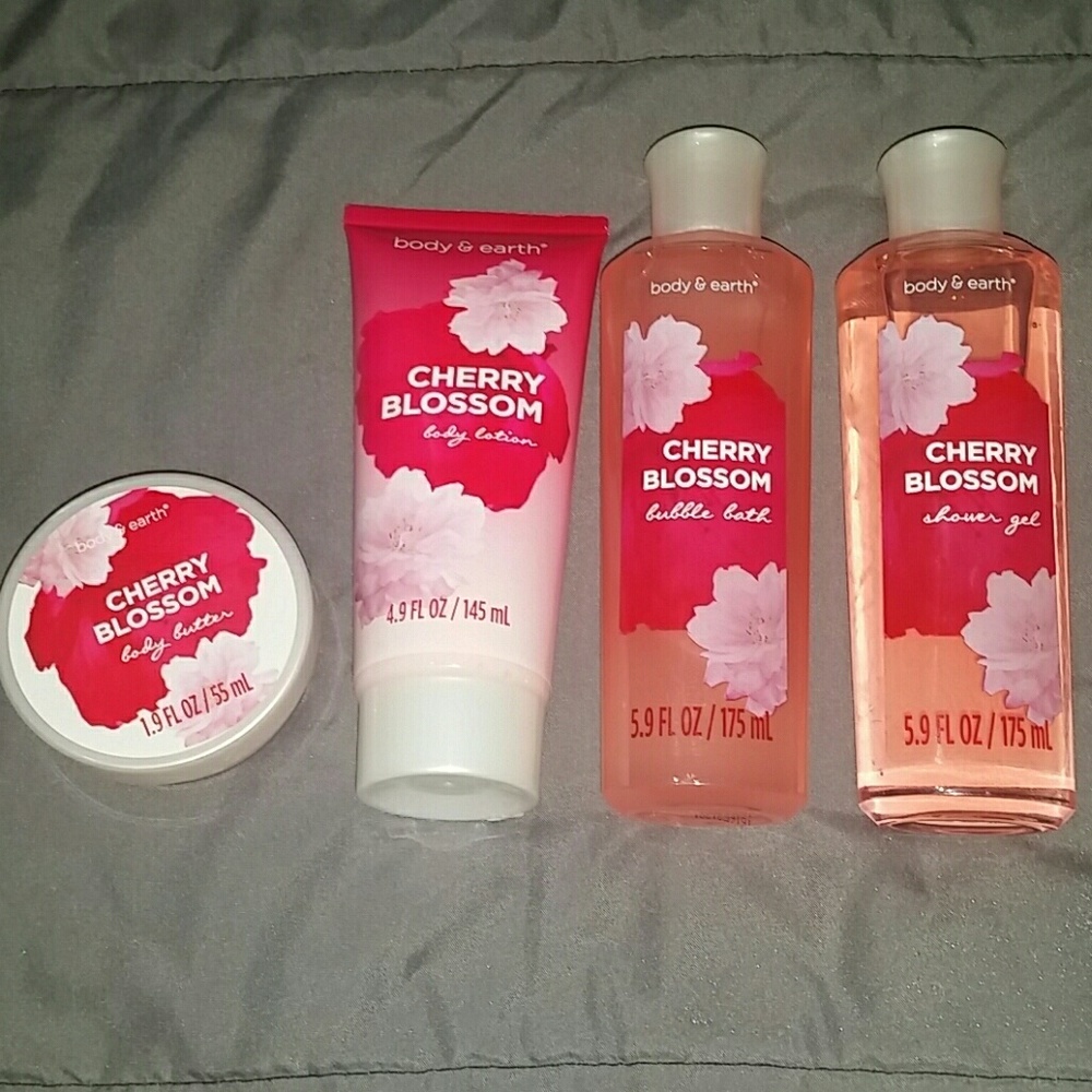 Cherry Blossom lotion & soap