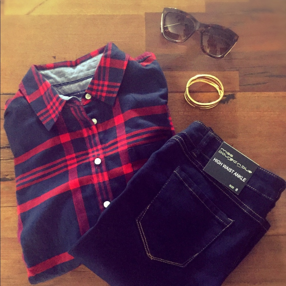SOLD! Tommy Hilfiger Flannel