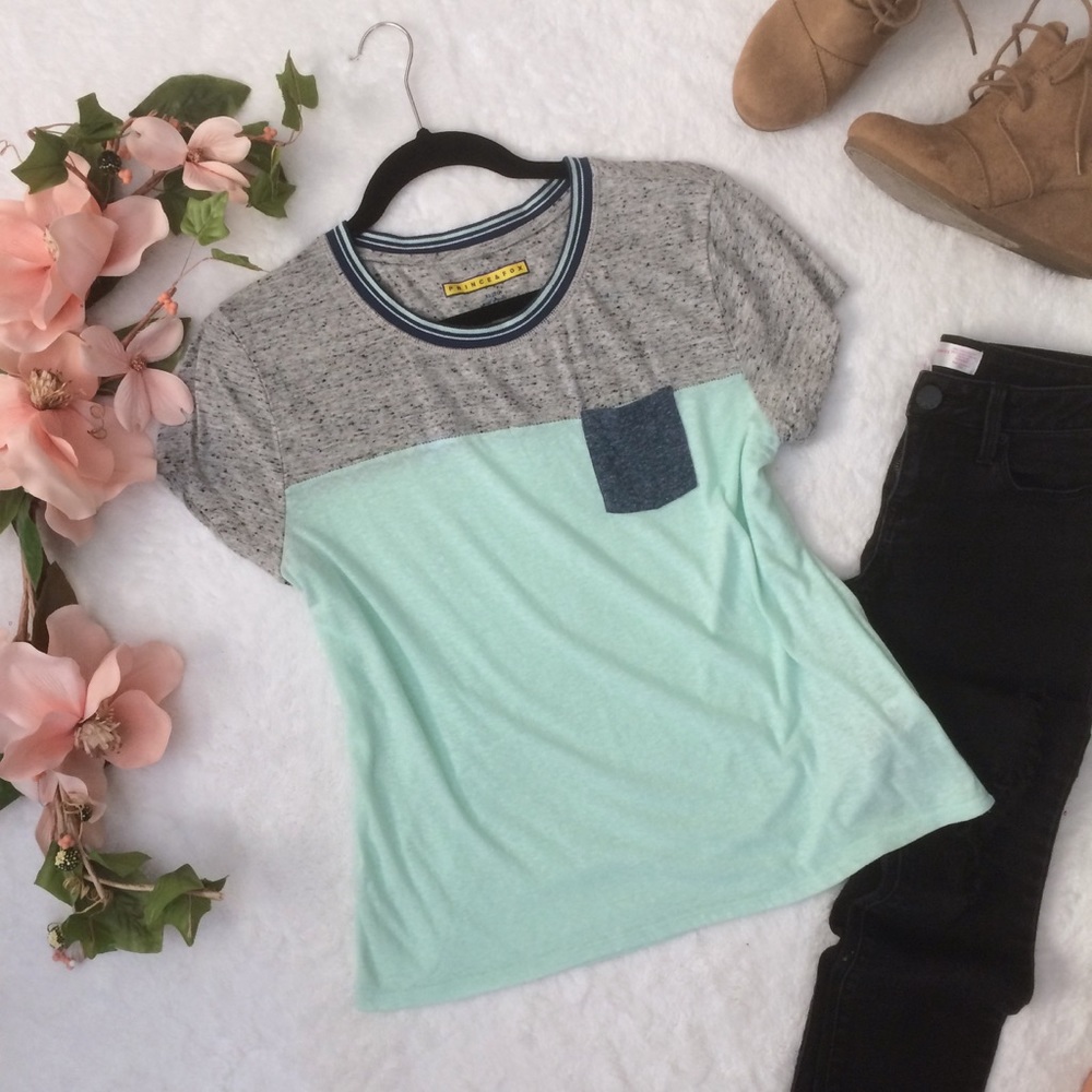 Prince & Fox | colorblock tee