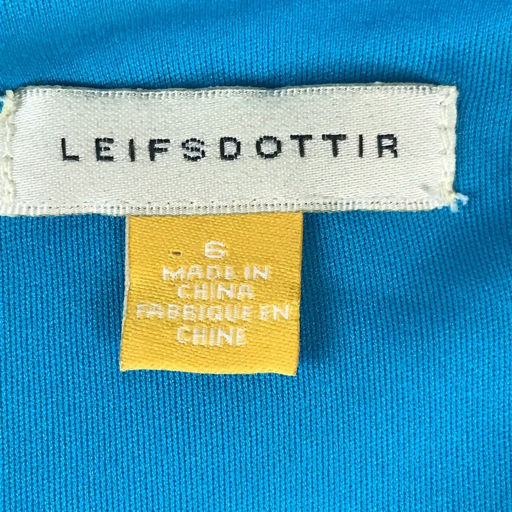 Leifsdottir Tonnelle Summer Dress Textured Midi - Picture 4 of 8