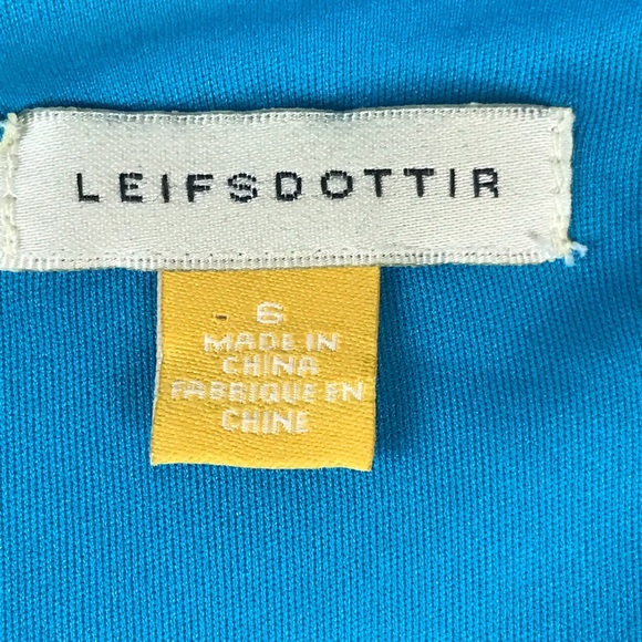 Leifsdottir Tonnelle Summer Dress Textured Midi - Picture 4 of 8