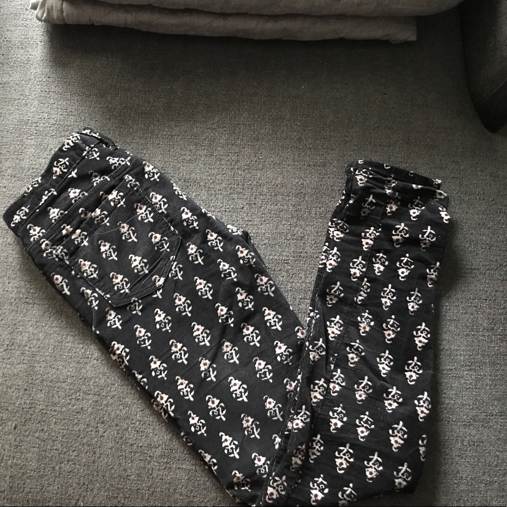 Free People skinny cords.