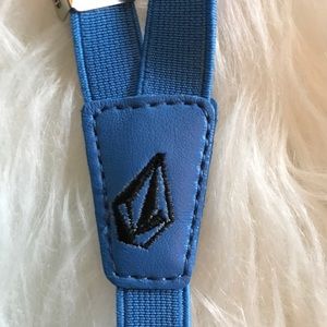 Blue Volcom Suspenders