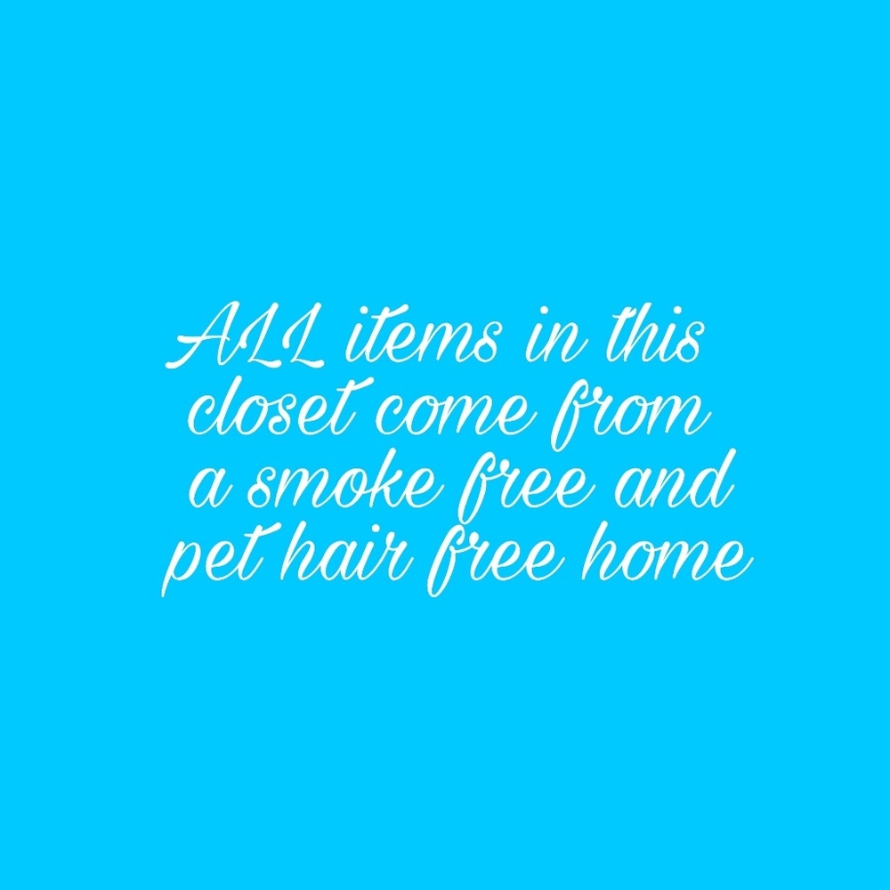 Smoke free/pet hair free
